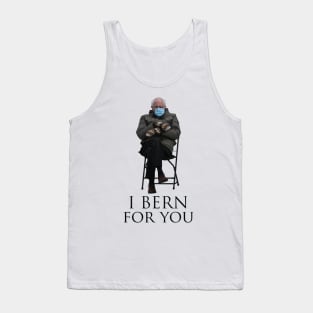 Bernie Sanders I Bern For You Tank Top